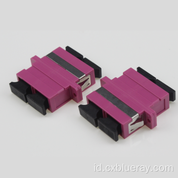 Simplex atau Duplex Hybrid Fiber Optic Adapters